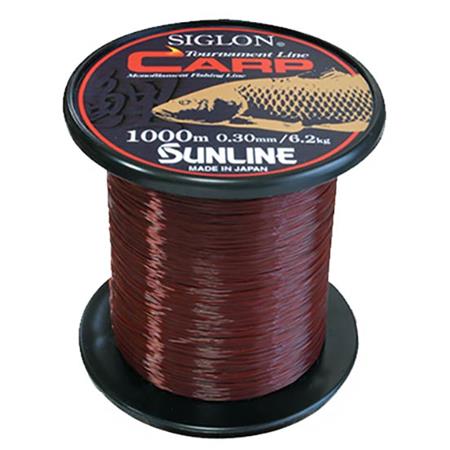 Nylon Sunline Siglon Carp Marrone - 1000M