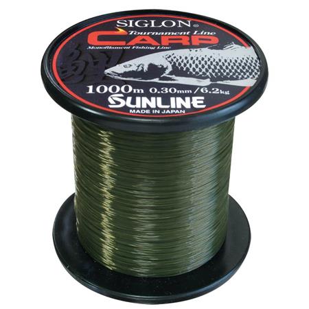 Nylon Sunline Siglon Carp Zielony - 1000M