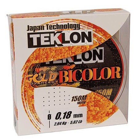 NYLON TEKLON GOLD BICOLOR - 150M