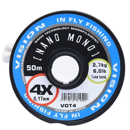 Nylon Vliegvis Lijn Vision Nano Mono Tippet
