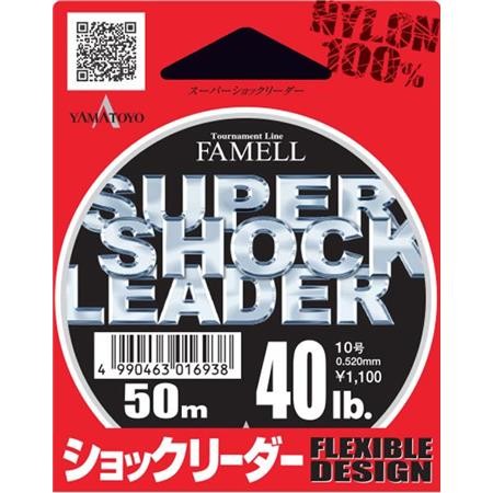 Nylon Yama Toyo Super Shock Leader - 50M