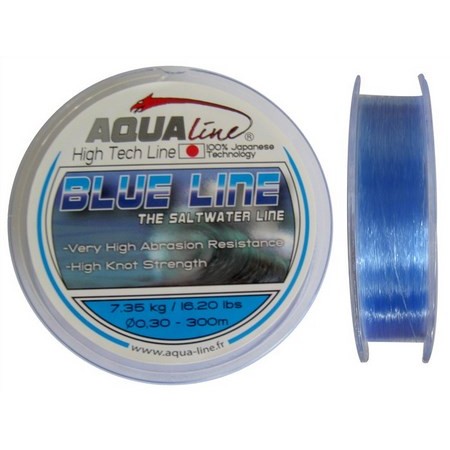 Nylon Zeevis Lijn Aqualine Blue Line