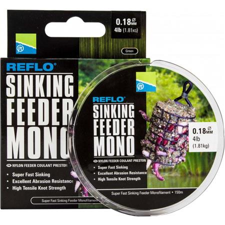 Nyloni Preston Innovations Reflo Sinking Feeder Mono