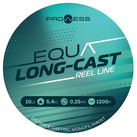 Nyloni Prowess Equa Long-Cast Reel Line - 1200M