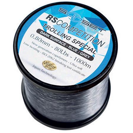 Nyloni Sunset Rs Competition Trolling Dark Surface - 1000M
