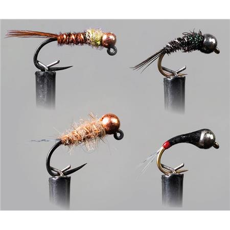 Nymph Garbolino Moyennes Et Grandes Rivieres / Eaux Claires - Pack Of 4