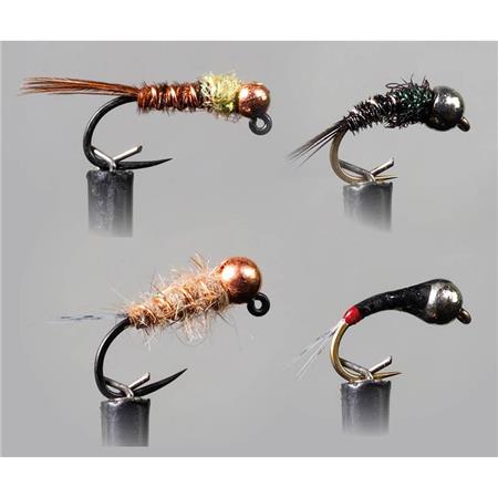 Nymph Garbolino Petites Rivieres / Eaux Claires - Pack Of 4