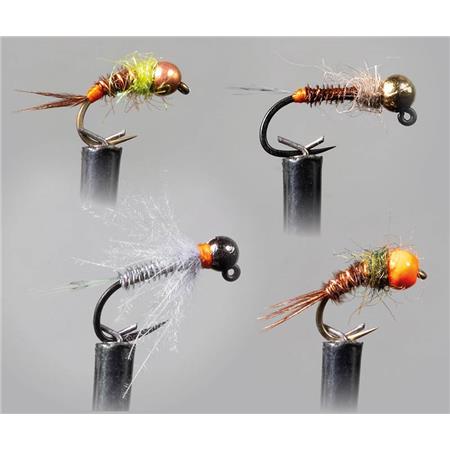 Nymphe Garbolino Kleine Flüsse / Trübes Wasser - 4Er Pack