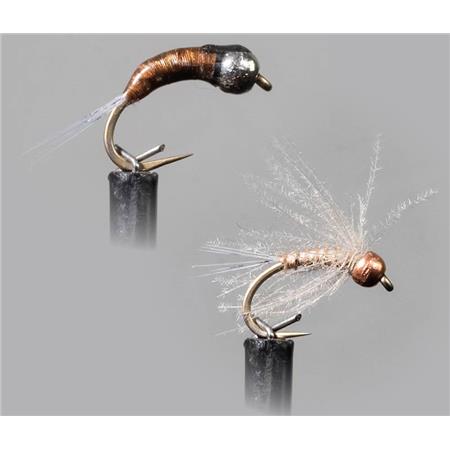 Nymphe Garbolino Saisonbeginn / Gewässer Mit Starker Strömung - Klares Wasser - 2Er Pack