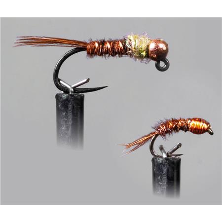 Nymphe Garbolino Sommer / Niedrigwasser - Fasan - 2Er Pack