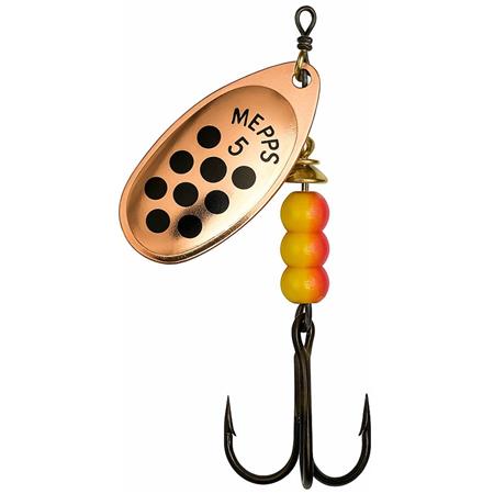 Obrotówka Mepps Aglia Miedziany Czarny Punkt