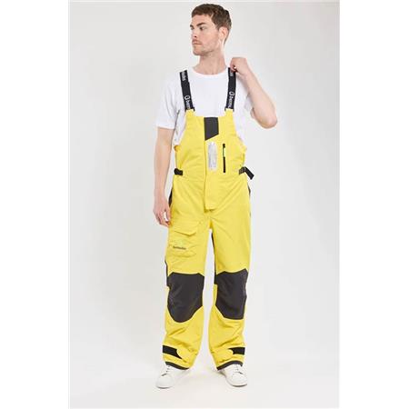 Ogrodniczki Unisex Bermudes 2 - Żółty