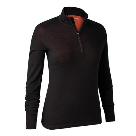 Onder Vrouwenkleding Deerhunter Lady Quinn Merino ½-Zip Maillot De Corps