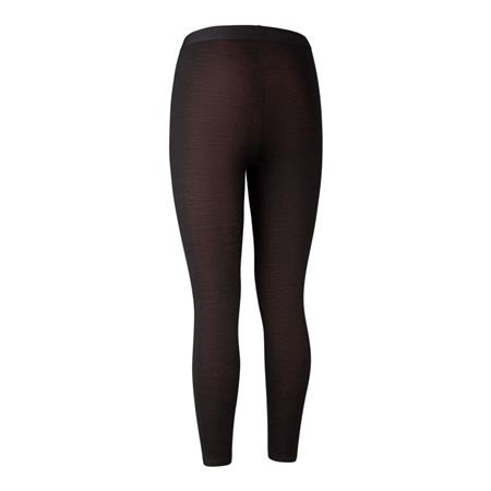 ONDERGOED VROUW DEERHUNTER LEGGINGS LADY QUINN MERINO - BLACK OAK