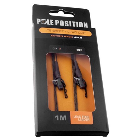 Onderlijn Pole Position Cs Safety Leadclip Action Pack