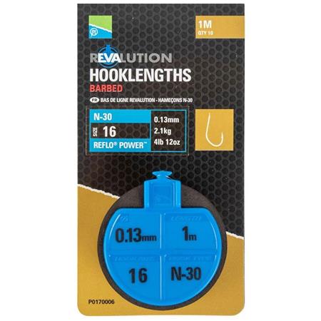 ONDERLIJN PRESTON INNOVATIONS N30 REVALUTION HOOKLENGTHS