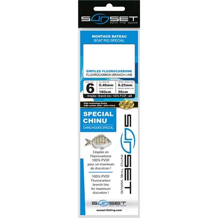 Onderlijn Speciaal Chinu - Fluoro Sunset Bateau Rs Competition Bateau Rs Competition Special Chinu - Fluoro