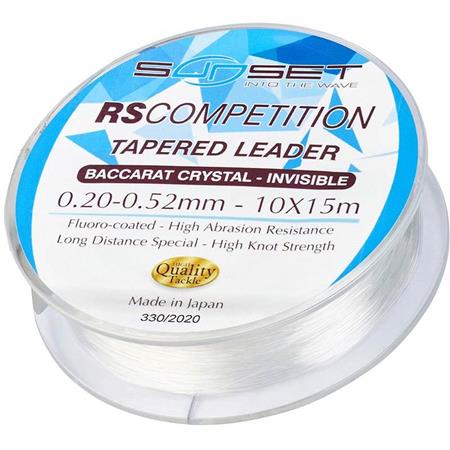 Onderlijn Sunset Tapered Leader Rs Competition 15Mx10