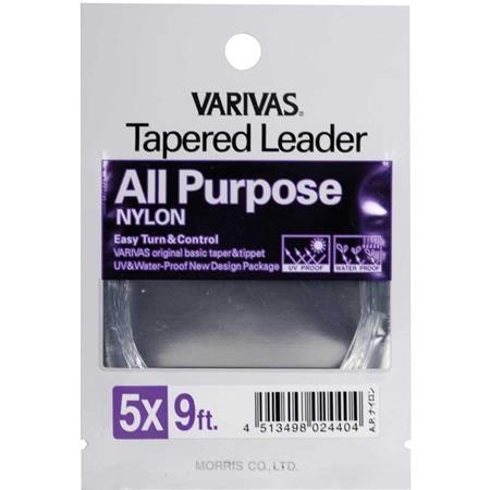 Onderlijn Varivas Tapered Leader Nylon All Purpose