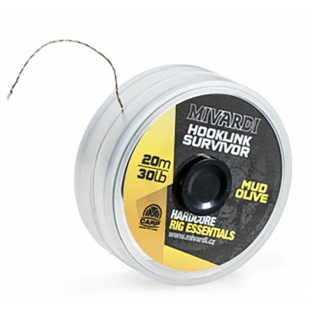 Onderlijnmateriaal Mivardi Hooklink Survivor - 20M