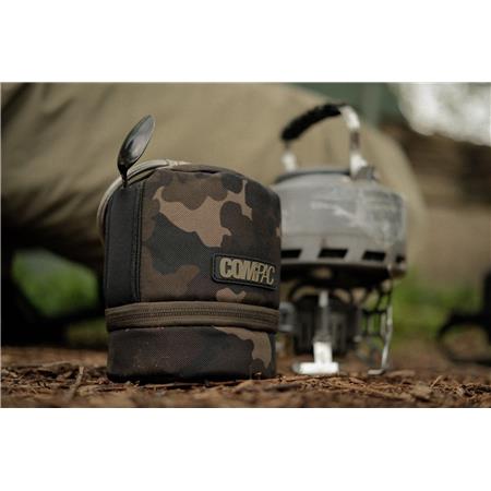 OPBERGTAS KORDA COMPAC GAS CANISTER JACKET DARK KAMO