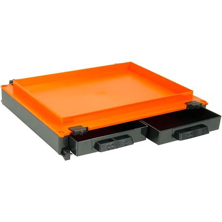 Opbevaringsboks Colmic Sort/Orange Modul Under Sædet + Frontskuffe