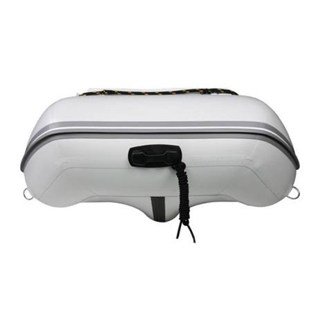 OPBLAASBARE BOOT MET OPBLAASBARE KIEL IN V PLASTIMO TRAIL 310 AVEC QUILLE GONFLABE EN V