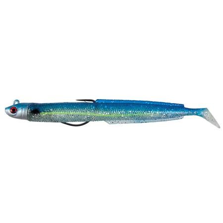 Οπλισμένο Μαλακό Τεχνητό Δόλωμα Flashmer Blue Equille 11.5Cm
