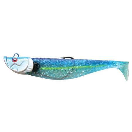 Οπλισμένο Μαλακό Τεχνητό Flashmer Blue Shad - 10Εκ.