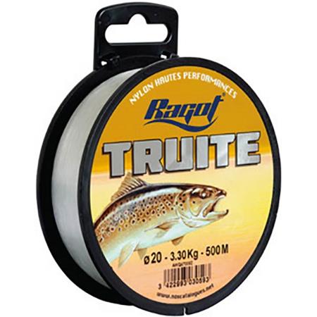 Ørred-Nylon Ragot Truite - 500M