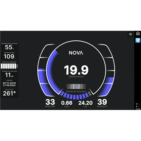 ΟΘΌΝΗ GPS ΠΟΛΥΛΕΙΤΟΥΡΓΙΚΉ 24 ΙΝΤΣΏΝ NOVA ΓΙΑ ΕΝΤΟΙΧΙΣΜΌ