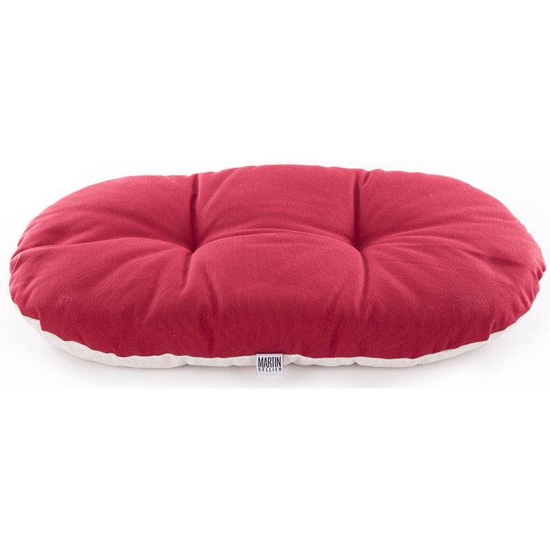 Oval dog cushion