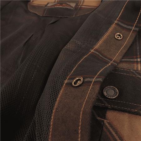 OVERHEMDEN MET LANGE MOUWEN VOOR MANNEN SWEDTEAM CREST - DARK SAND