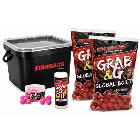 Pack Appâts Starbaits Grab&Go Strawberry Jam