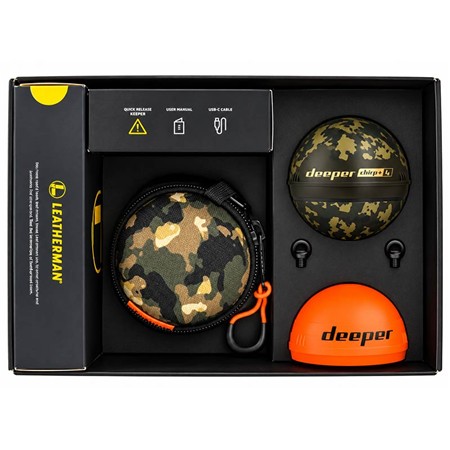 PACK AVENTURE DEEPER CHIRP+4 + PINCE LEATHERMAN