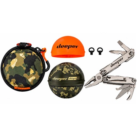 Pack Aventure Deeper Chirp+4 + Pince Leatherman