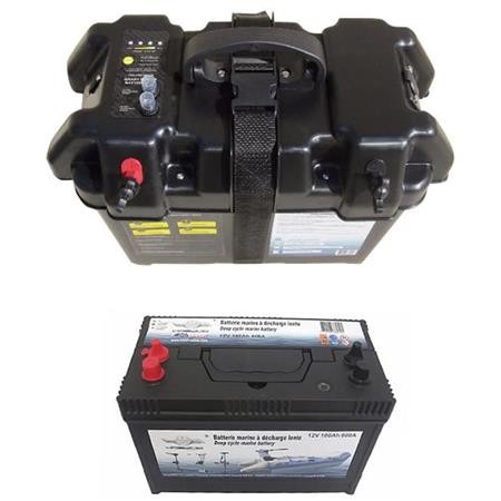 PACK BATTERIE + COFFRET HASWING 12V
