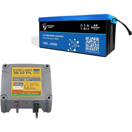 PACK BATTERIJ LITHIUM ULTIMATRON 200AH MOTEUR ELECTRIQUE