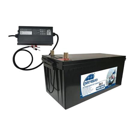 Pack Battery Energy Research Lithium 24V 100 Ah + Charger