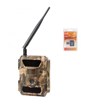 Pack Câmara De Caça Pie1023-3G + Cartão Sd 16Go Numaxes
