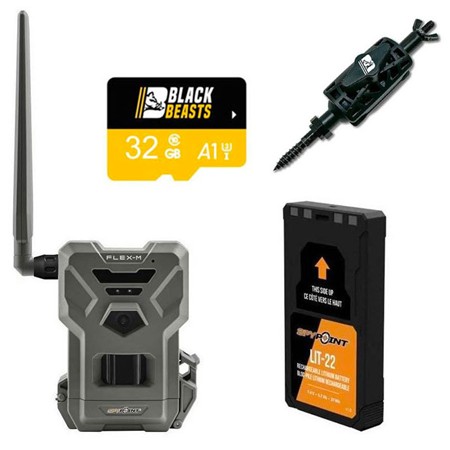 PACK CÂMARA DE CAÇA SPYPOINT FLEX-M