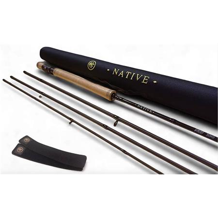 Pack Canne Toc/Nymphes Native Nii 330 Avec Tube De Protection Rigide Et Straps