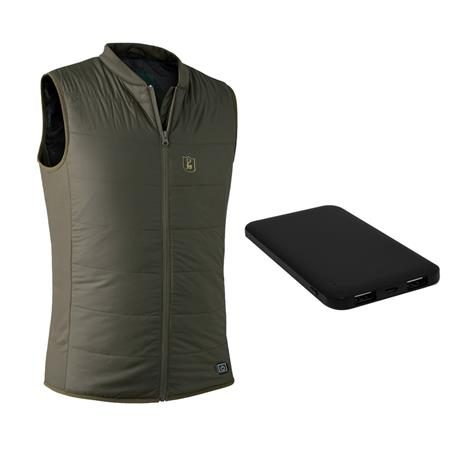 Pack Chaleco Calefactable Deerhunter Heat Inner + Batterie