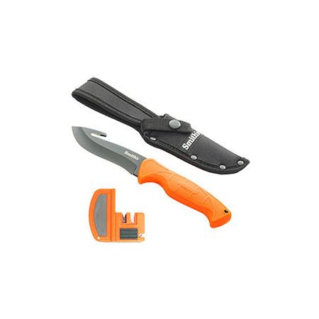 Pack Cuchillo Skinner + Afilador Manual Smith's Edgesport Combo