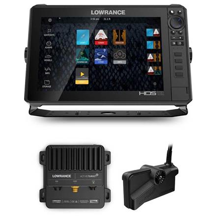 Pack Ecografo Lowrance Hds 12 Live Active Imaging 3/1 + Sonda Live Active Target G1