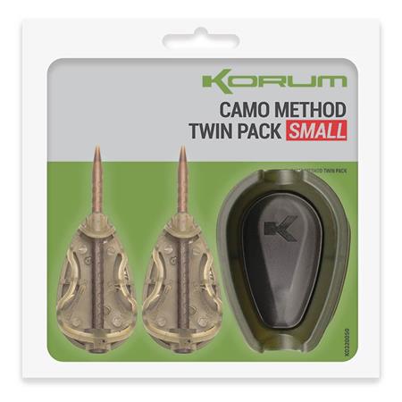 Pack Feeder Korum Camo Method Twin Pack
