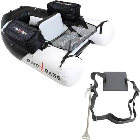 Pack Float Tube Pike'n Bass Lunker Float + Support Sondeur Escamotable