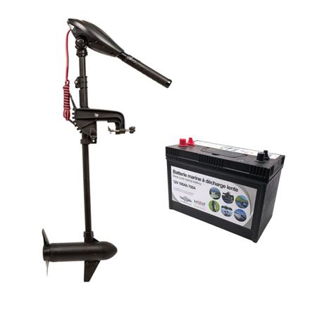 Pack Haswing Energy Osapian 40 Lbs Avec Batterie Marine 12V100amp