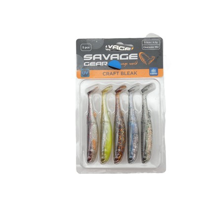 Pack Leurre Souple Savage Gear Craft Bleak Clam Mix - Clear Water Mix - 8.5Cm