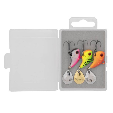 PACK LEURRE SPINTAIL ZEBCO TARGET FISH SPIN JIG SET